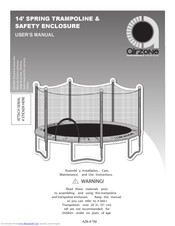 Airzone 14'SPRING TRAMPOLINE User Manual