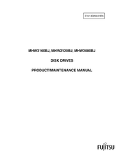 Fujitsu MHW2080BJ Product/Maintenance Manual