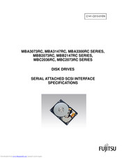 Fujitsu MBC2073RC SERIES Technical Manual