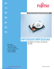 Fujitsu MPF3153AH Specifications