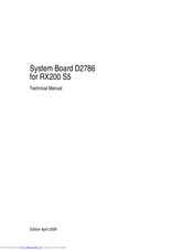 Fujitsu D2786 Technical Manual