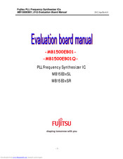 Fujitsu MB1500EB01Q Manual