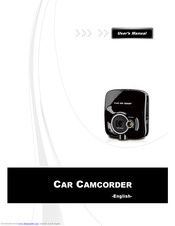 Alptek CAR CAMCORDER User Manual