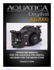 Aquatica Digital AD7000 Operating Manual