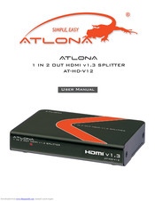 Atlona AT-HD-V12 User Manual