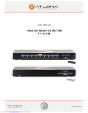 Atlona AT-HD-V18 User Manual