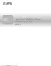 D-Link DGS-1510 Series Hardware Installation Manual