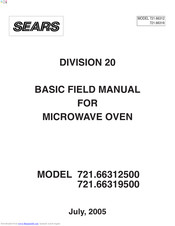 Sears 721.66319500 Basic Field Manual