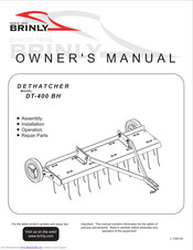 Brinly DT-400 BH Owner's Manual