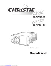 Christie LX66 38-VIV305-01 User Manual