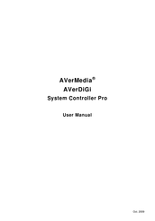 AVerMedia AVerDiGi System Controller Pro User Manual