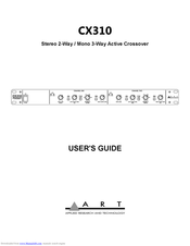 Art CX310 User Manual