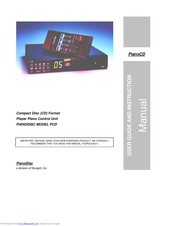 PianoDisc PianoCD User Manual And Instruction Manual