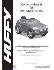 Huffy 6V BMW Ride On Owner's Manual