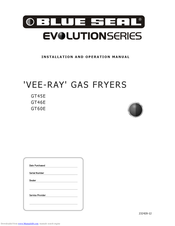 blue seal GT60E Installation And Operation Manual
