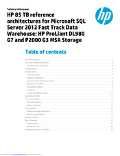 HP ProLiant DL980 G7 Technical White Paper