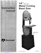 Rockwell 426-03-651-0001 Instruction Manual