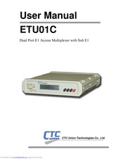 CTC Union ETU01C User Manual