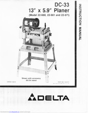Delta 22-671 Instruction Manual