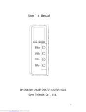 Dyne Telecom DR1064 User Manual