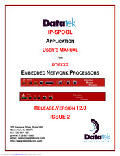 Datatek DT-6160 User Manual