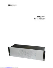 Ediseja 21 CMU 200 User Manual