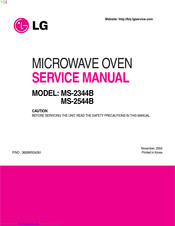LG MS-2344B Service Manual