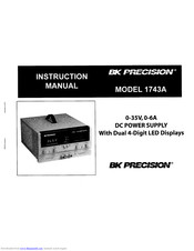 BK Precision 4010A Instruction Manual
