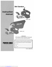 Porter-Cable 337 Instruction Manual