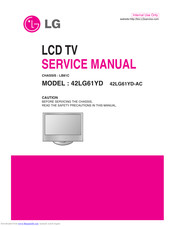 LG 42LG61YD Service Manual