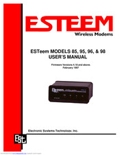 ESTeem 98 User Manual