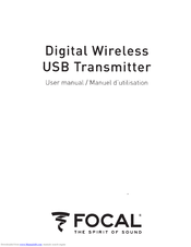 Focal Digital Wireless USB Transmitter User Manual