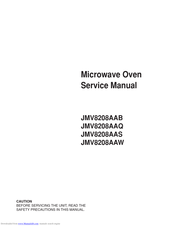 Jenn-Air JMV8208AAB Service Manual