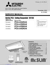 Mitsubishi Electric PCA-A30KA4 Service Manual