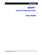 Honeywell ACUIX User Manual