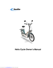 Helio Electric Cycle Owner's Manual