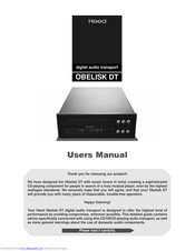 Heed OBELISK DT User Manual