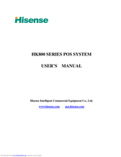 Hisense HK800 SERIES User Manual