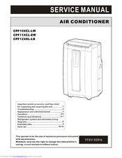 Haier CommercialCool CPF10XCL-LW Service Manual