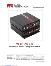HR AD-340 User Manual