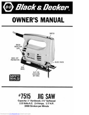 Black & Decker 7515 Owner's Manual