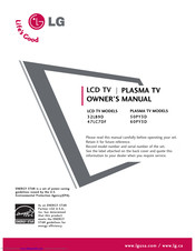 LG 32LB9D Series Owner's Manual