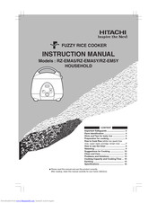 HITACHI RZ-GHE18 INSTRUCTION MANUAL Pdf Download