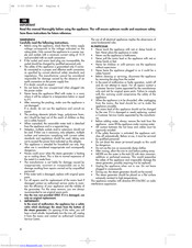 DELONGHI VVX1000 Instructions