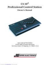 JLCooper Electronics CS-102 Owner's Manual