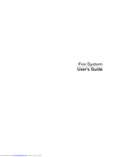 Bosch Fire System User Manual