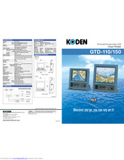 Koden GTD-150 User Manual