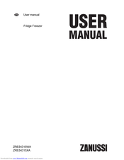 Zanussi ZRB34315WA User Manual