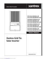 Xantrex GT4.0N-NA-240/208 UL-05 Owner's Manual