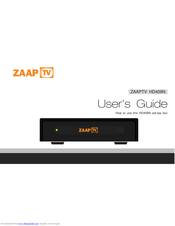 ZaapTV HD409N User Manual